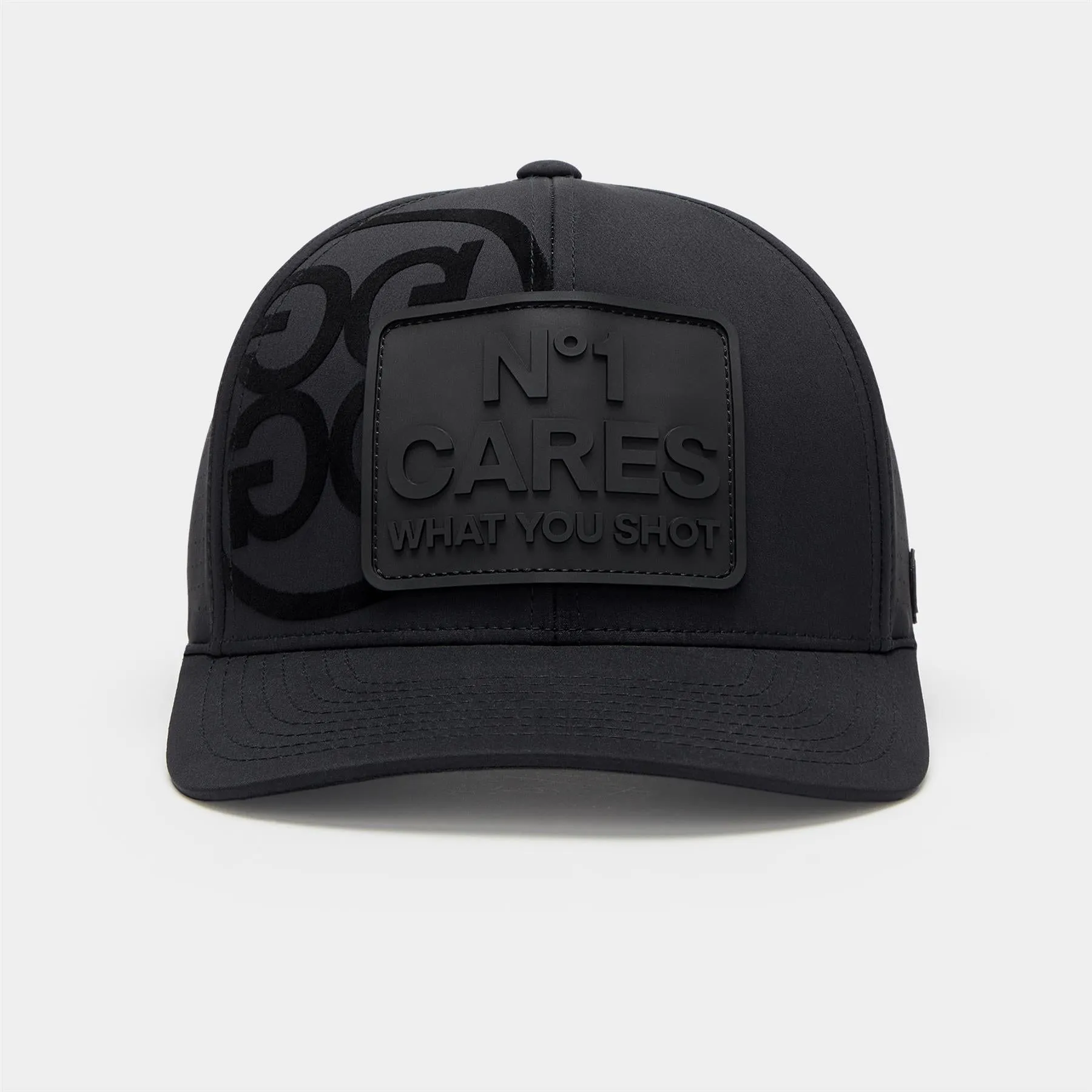 No 1 Cares Featherweight Tech Snapback Cap Onyx - AW24