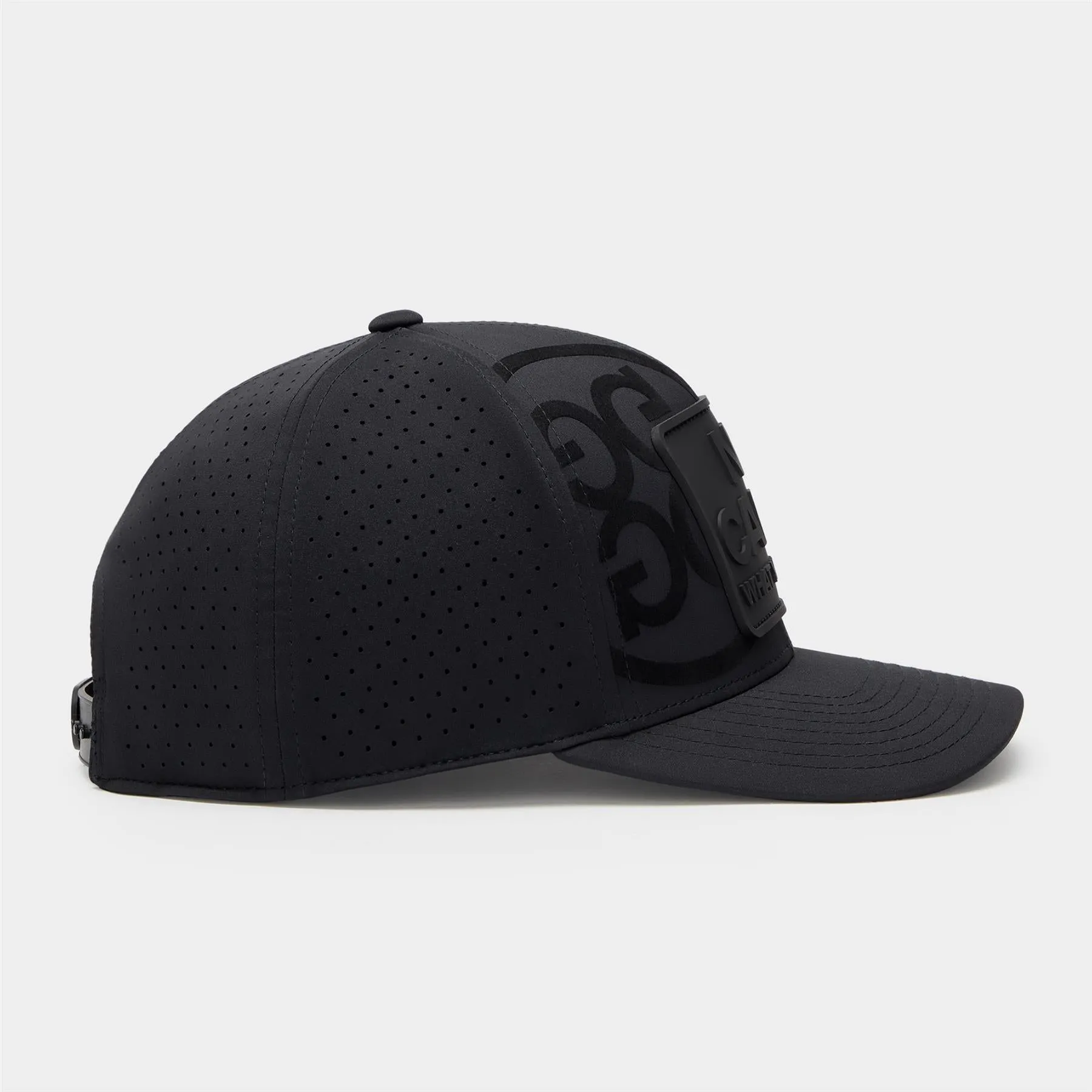 No 1 Cares Featherweight Tech Snapback Cap Onyx - AW24