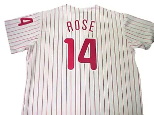 Pete Rose Philadelphia Phillies Home Throwback Jersey
