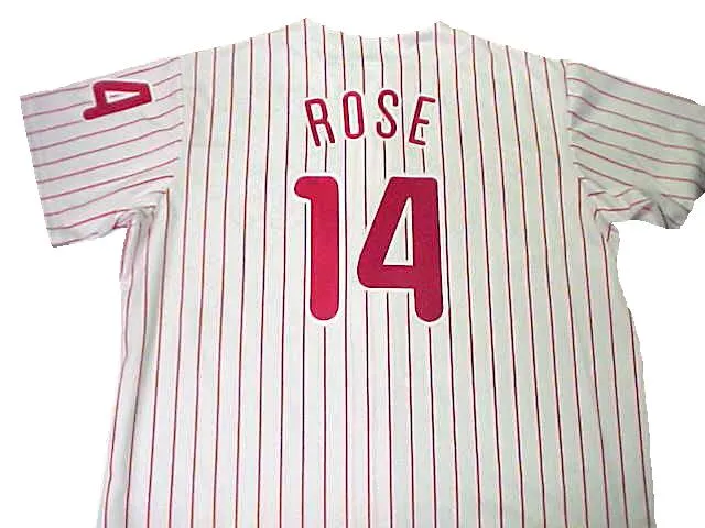 Pete Rose Philadelphia Phillies Home Throwback Jersey