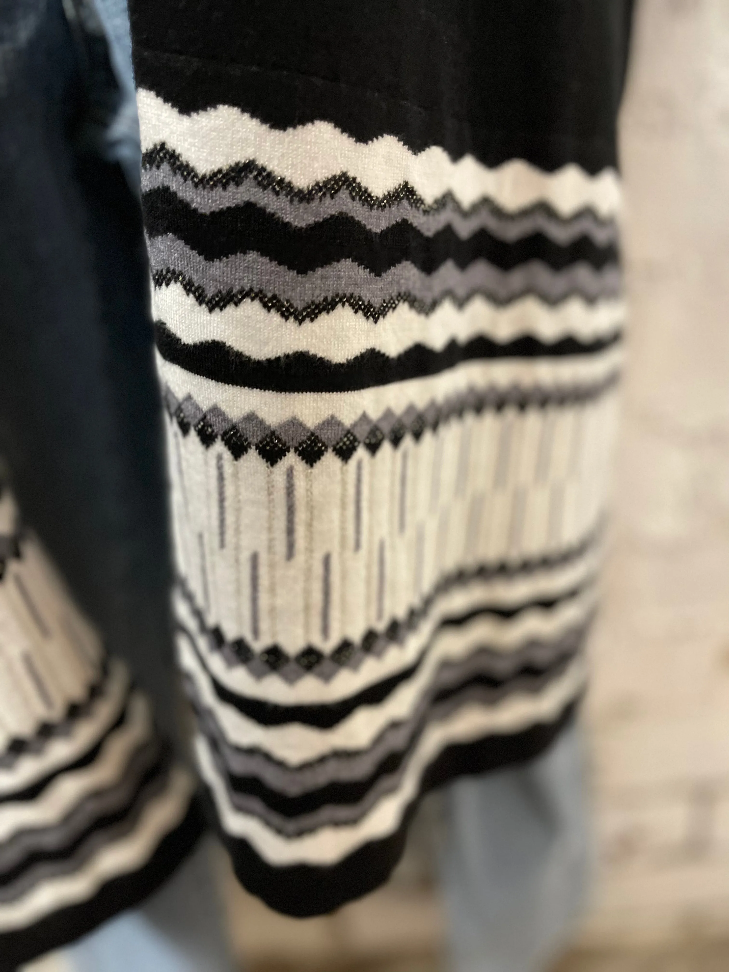 Plus Size Open Front Knit Duster in Black or Taupe