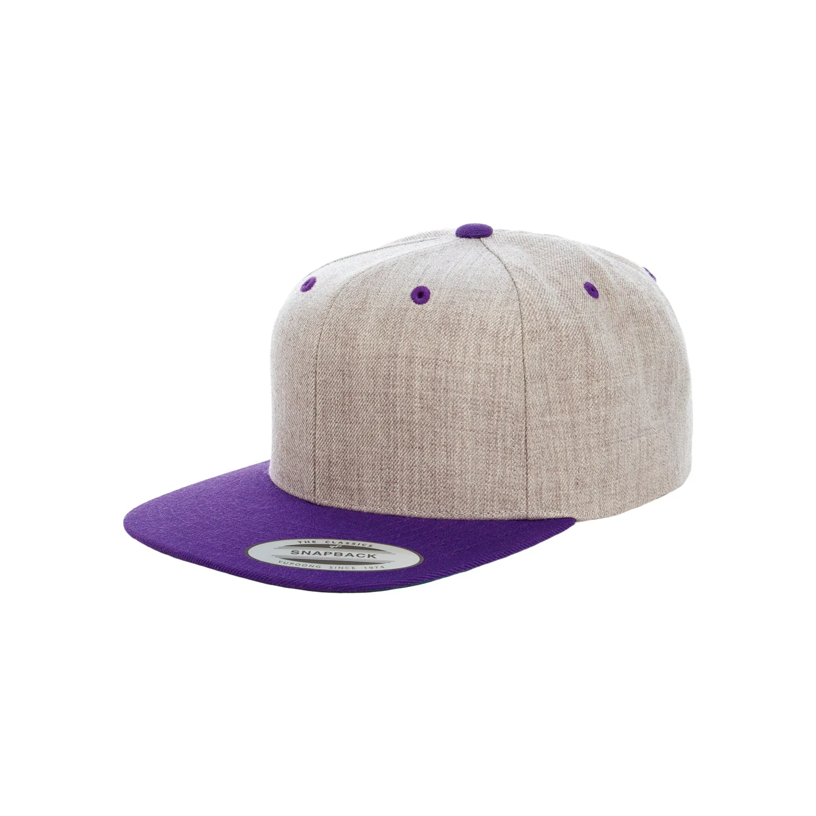 Premium Classic Two-Tone Snapback Hat