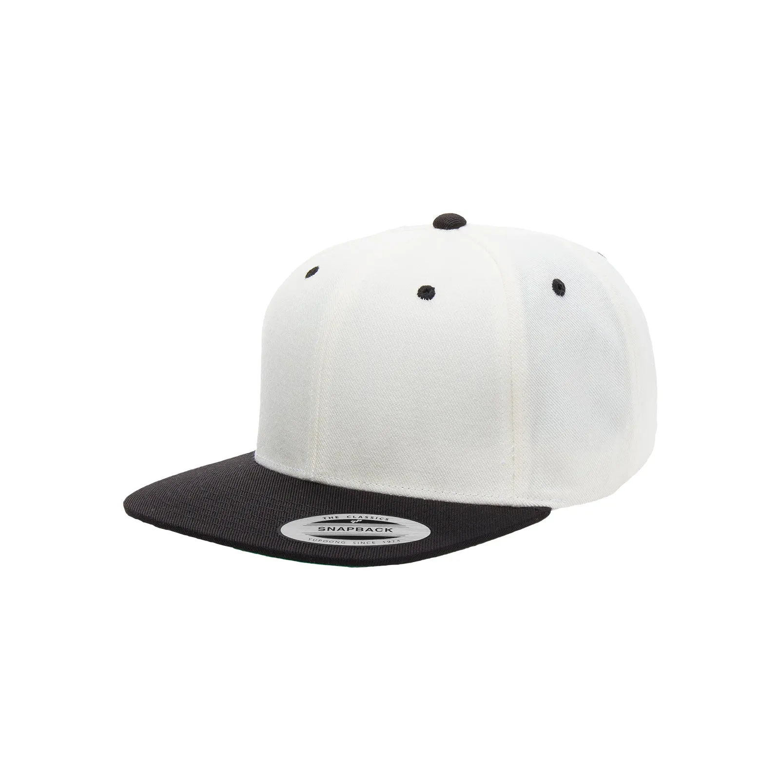 Premium Classic Two-Tone Snapback Hat