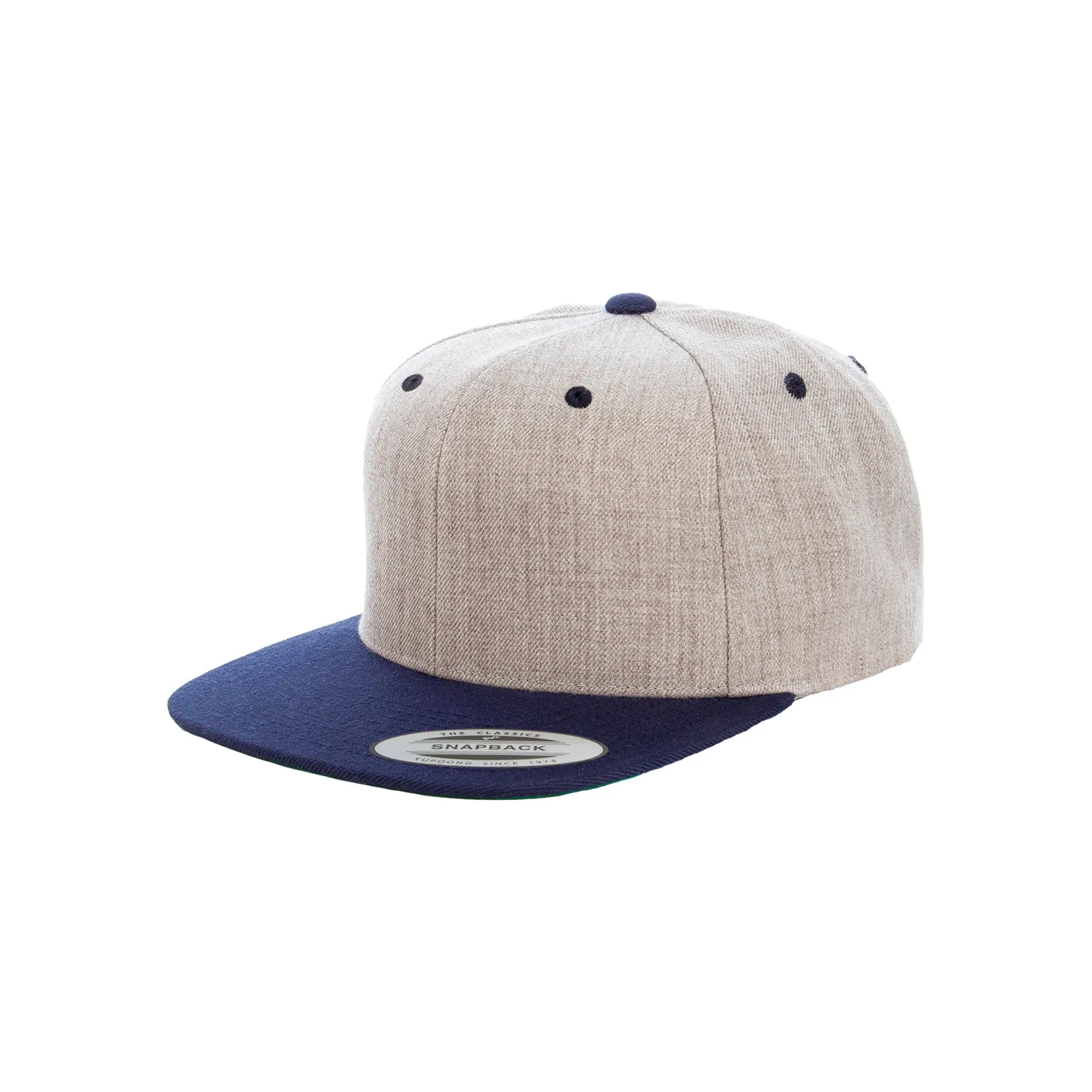 Premium Classic Two-Tone Snapback Hat