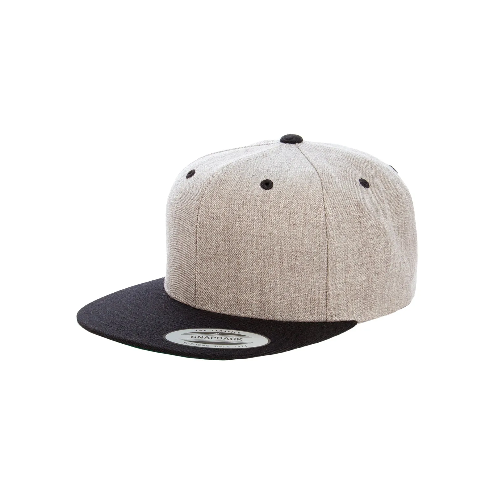 Premium Classic Two-Tone Snapback Hat