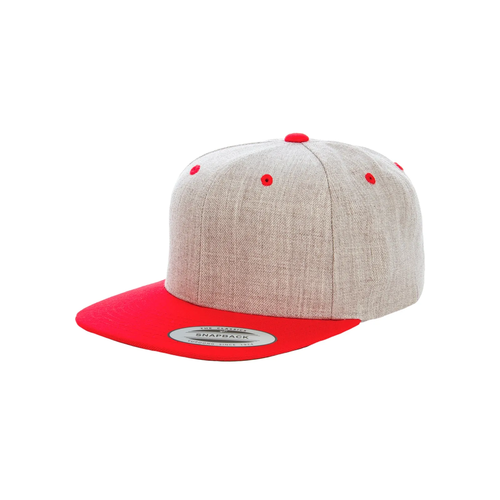 Premium Classic Two-Tone Snapback Hat