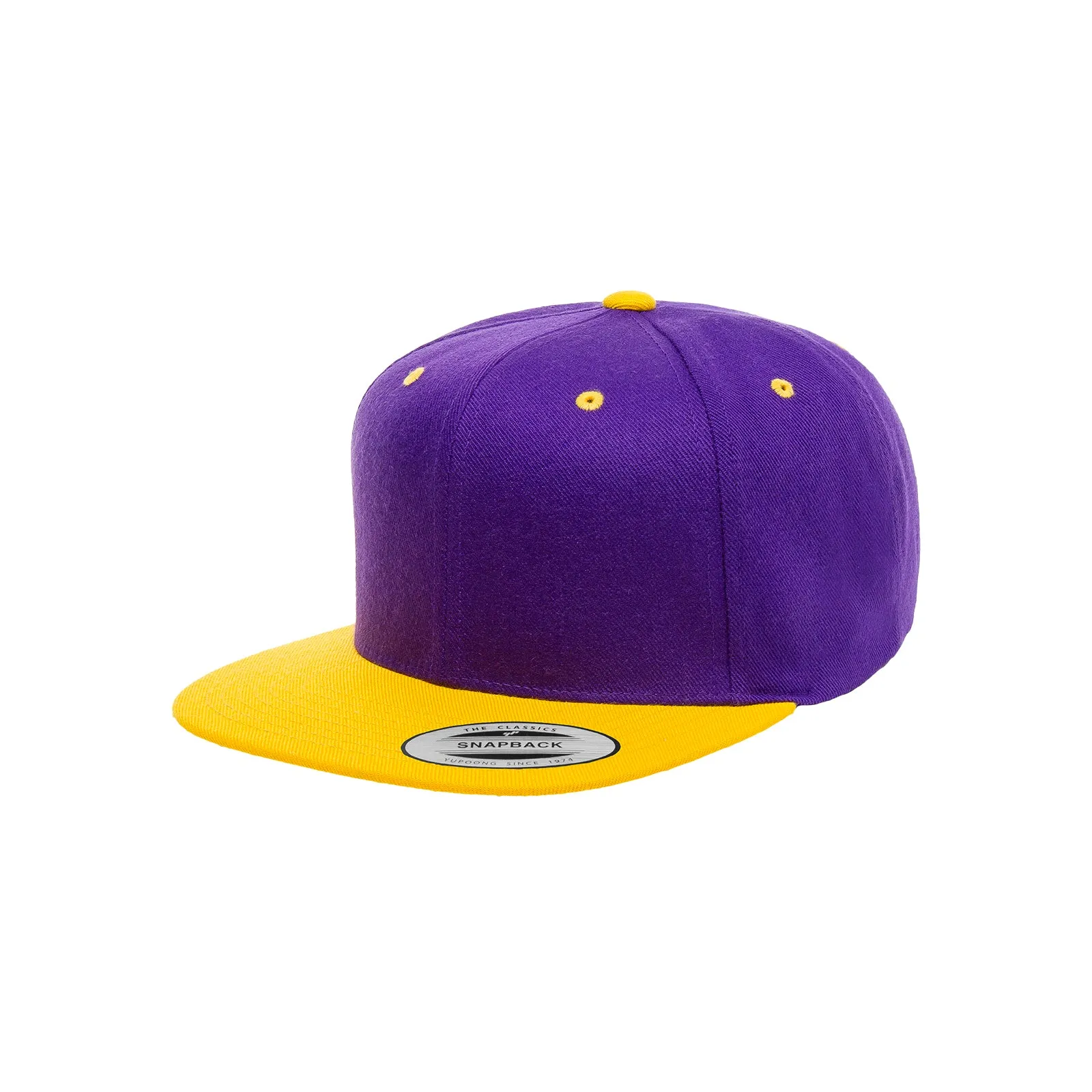 Premium Classic Two-Tone Snapback Hat