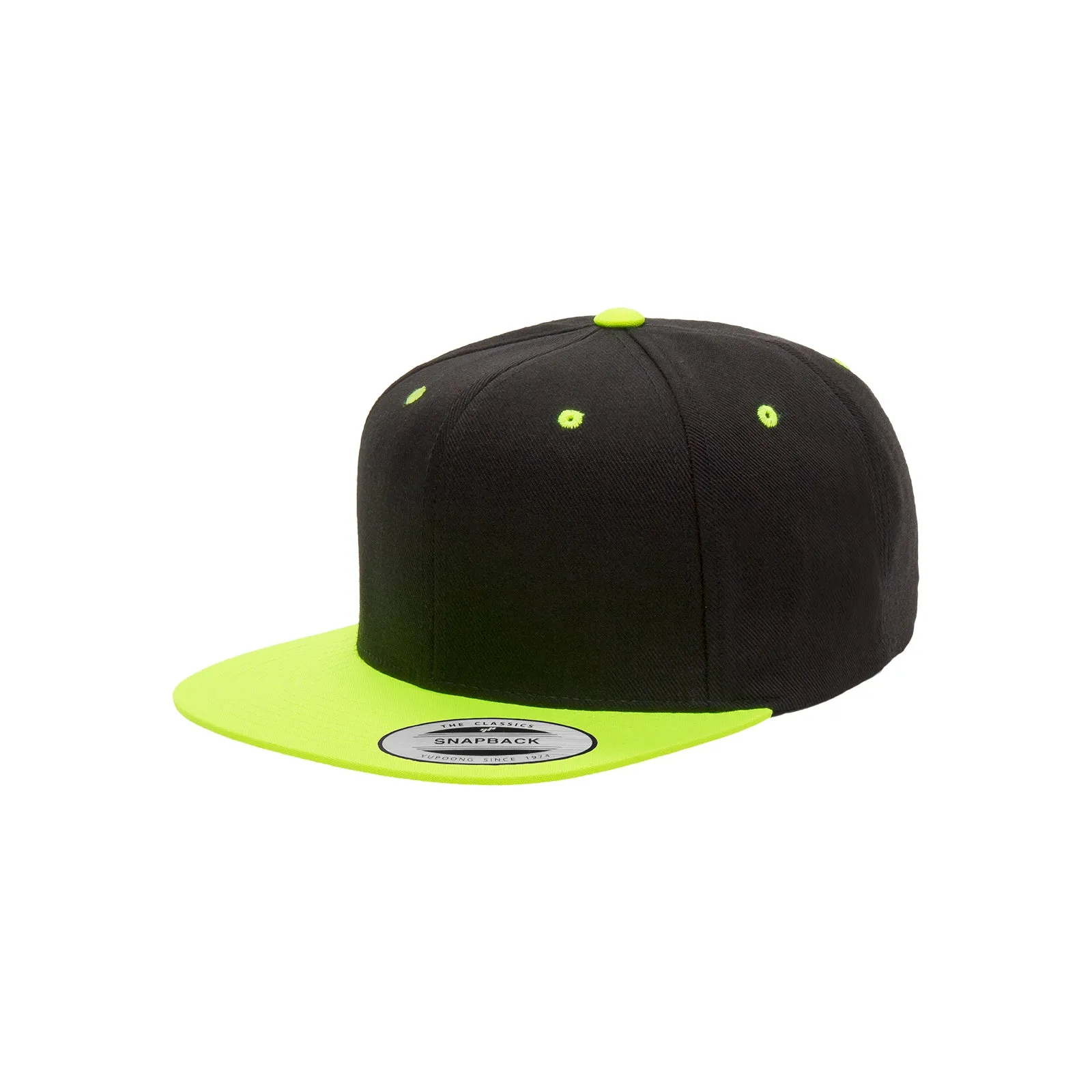 Premium Classic Two-Tone Snapback Hat