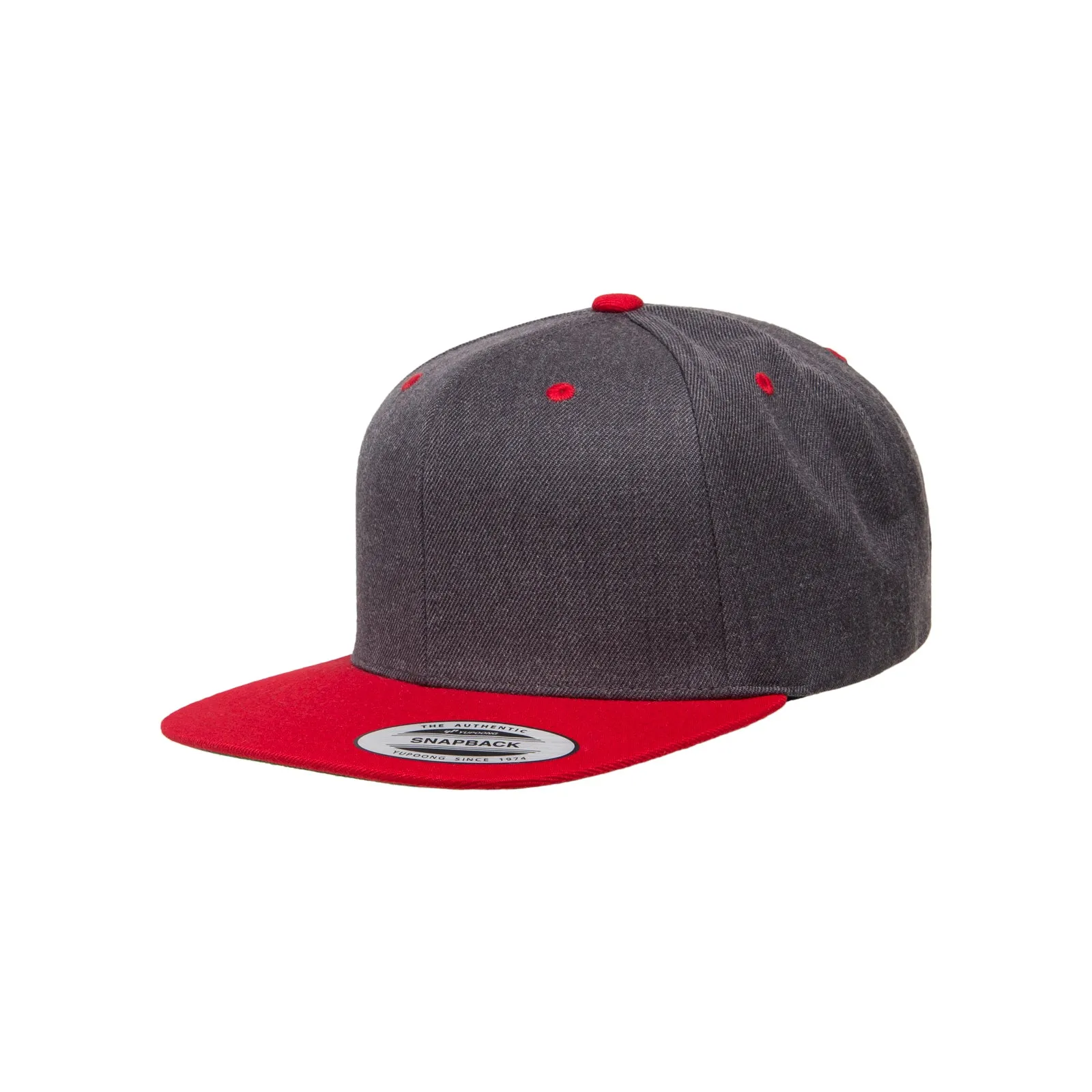 Premium Classic Two-Tone Snapback Hat