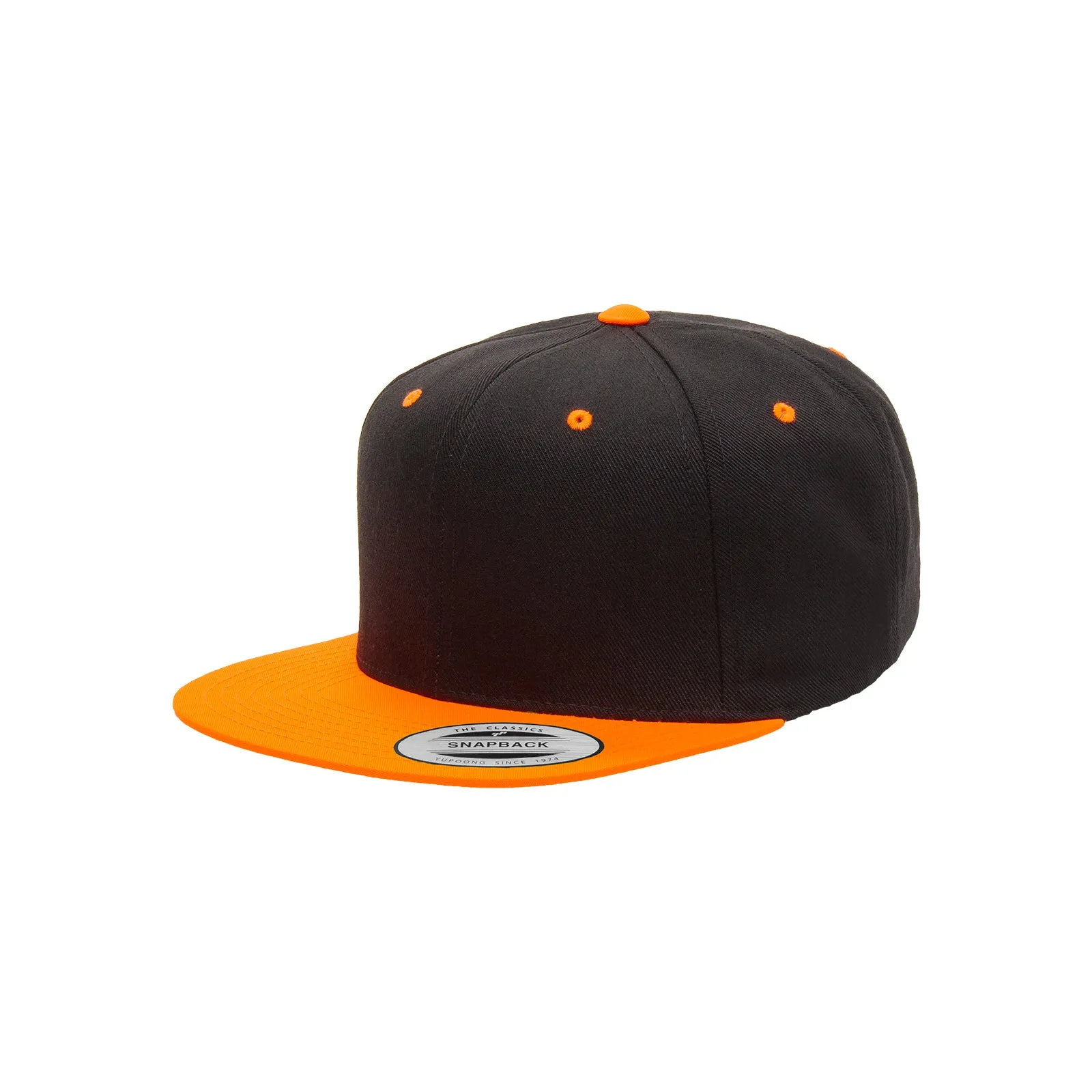 Premium Classic Two-Tone Snapback Hat