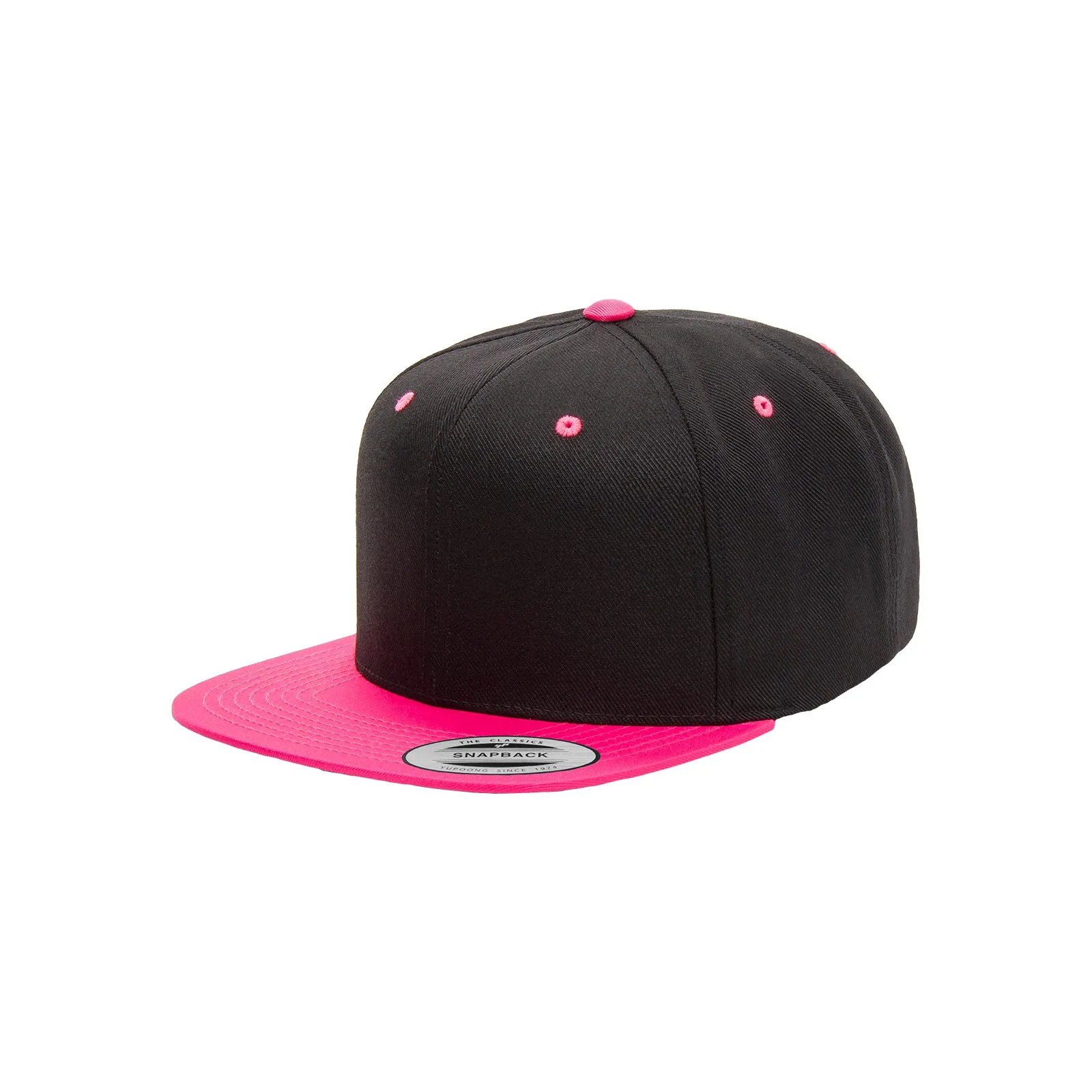 Premium Classic Two-Tone Snapback Hat