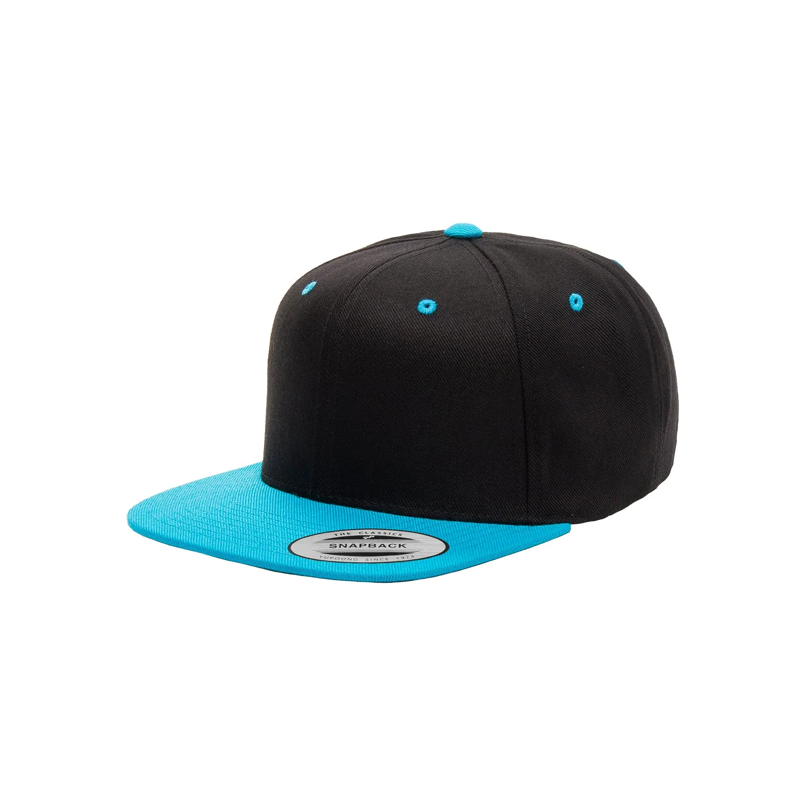 Premium Classic Two-Tone Snapback Hat