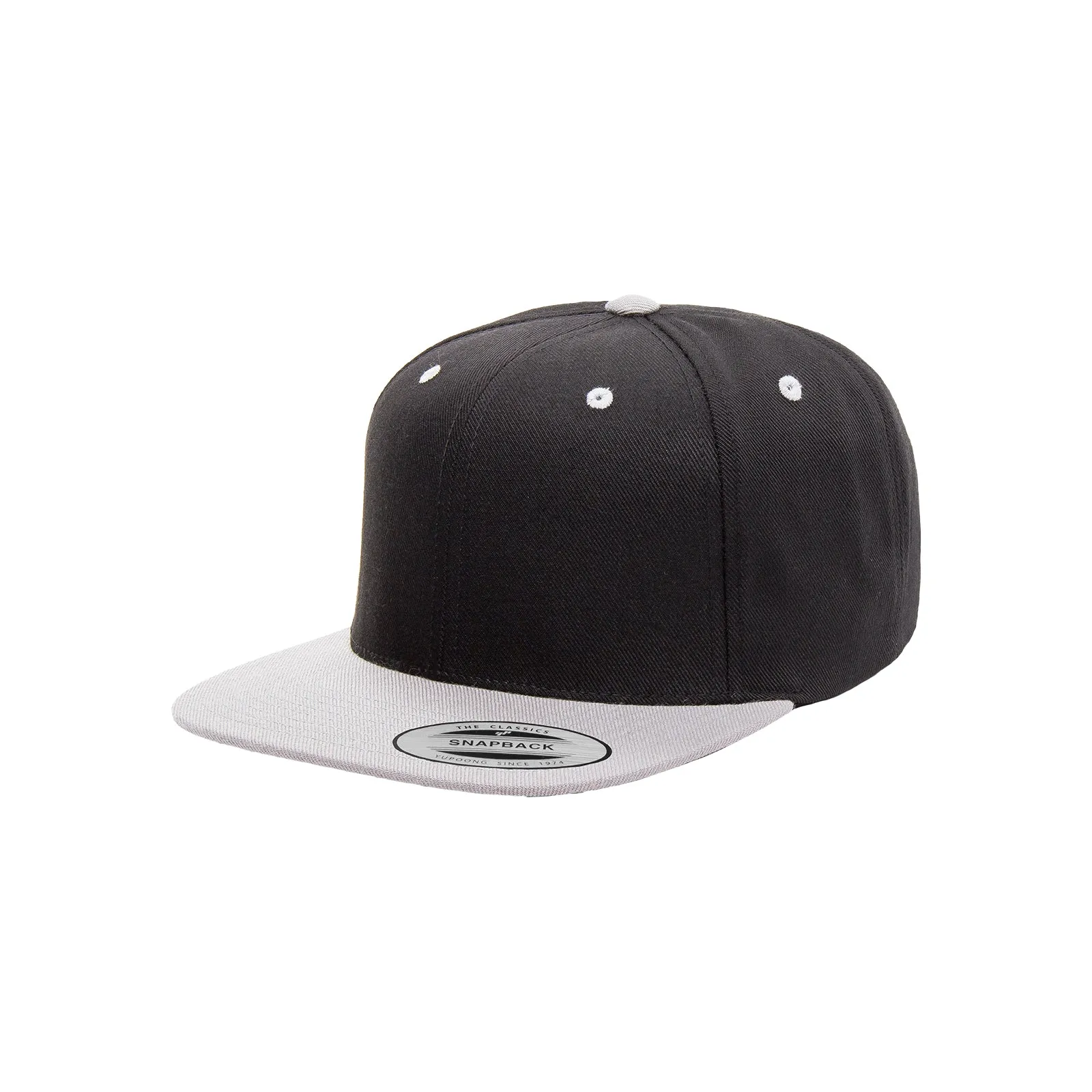 Premium Classic Two-Tone Snapback Hat