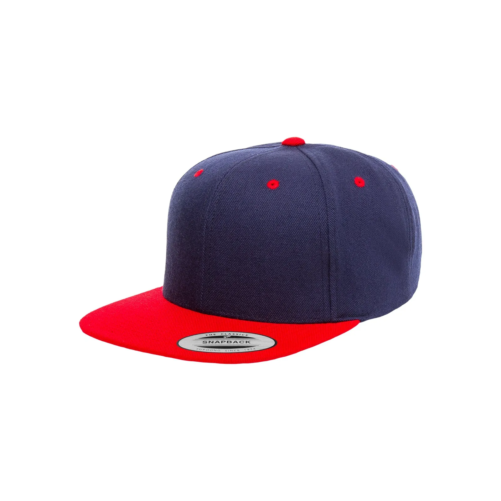 Premium Classic Two-Tone Snapback Hat