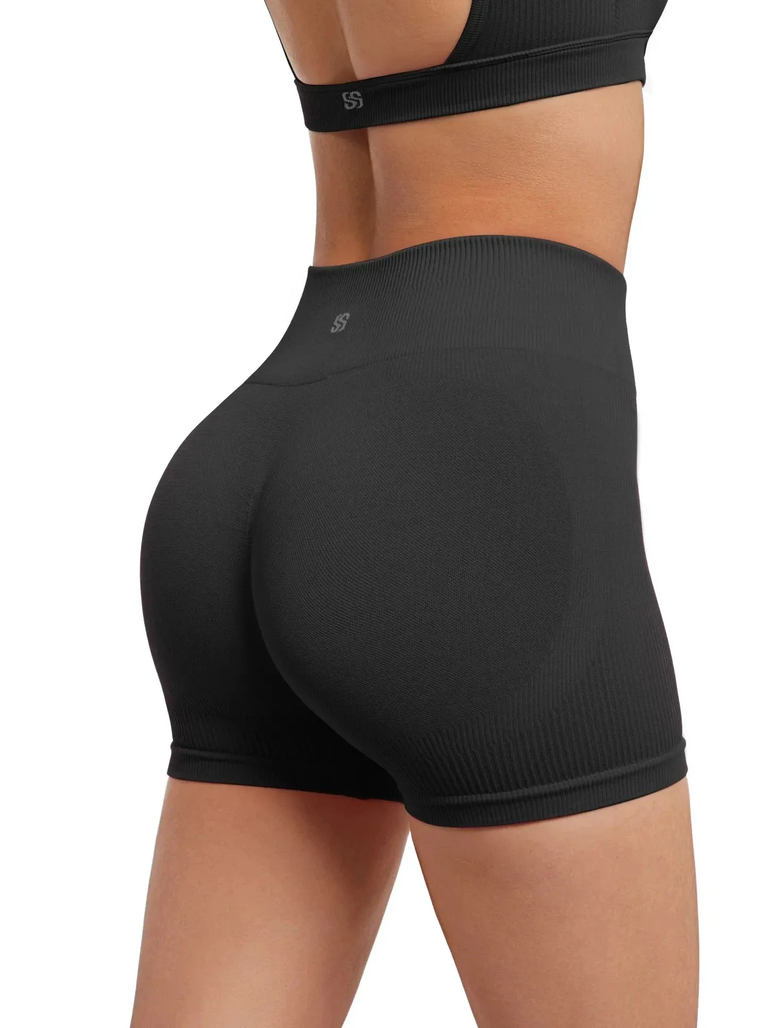Ribbed Open Back Workout Sets