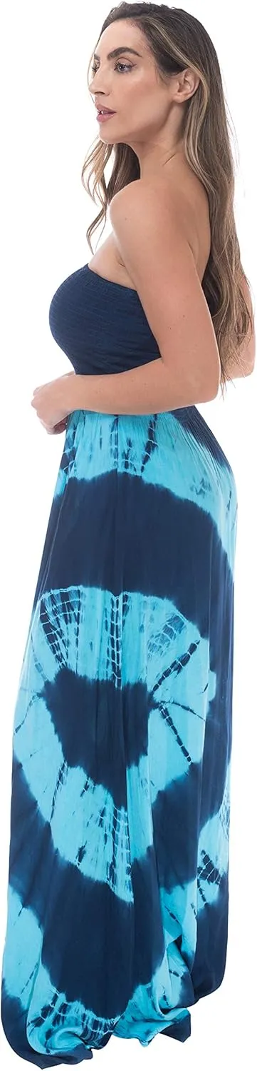 Riviera Sun Rasta Maxi Summer Dress for Women Long Sundress with Removable Straps