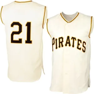 Roberto Clemente Pittsburgh Pirates Vintage Style Sleeveless Jersey