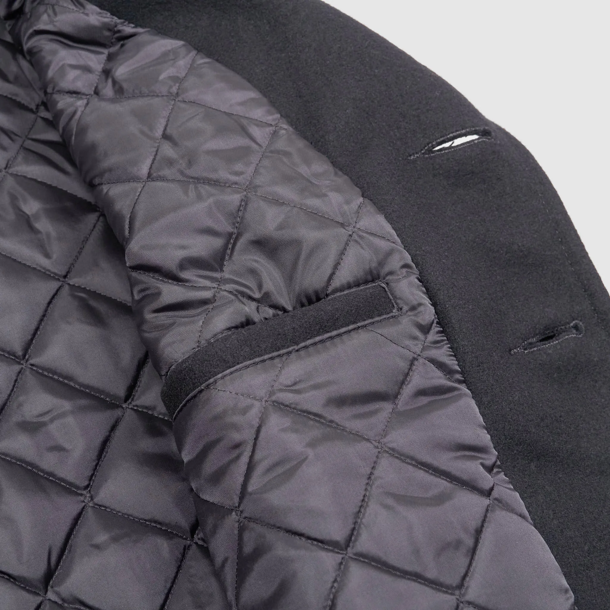Schott Wool Navy Pea Coat