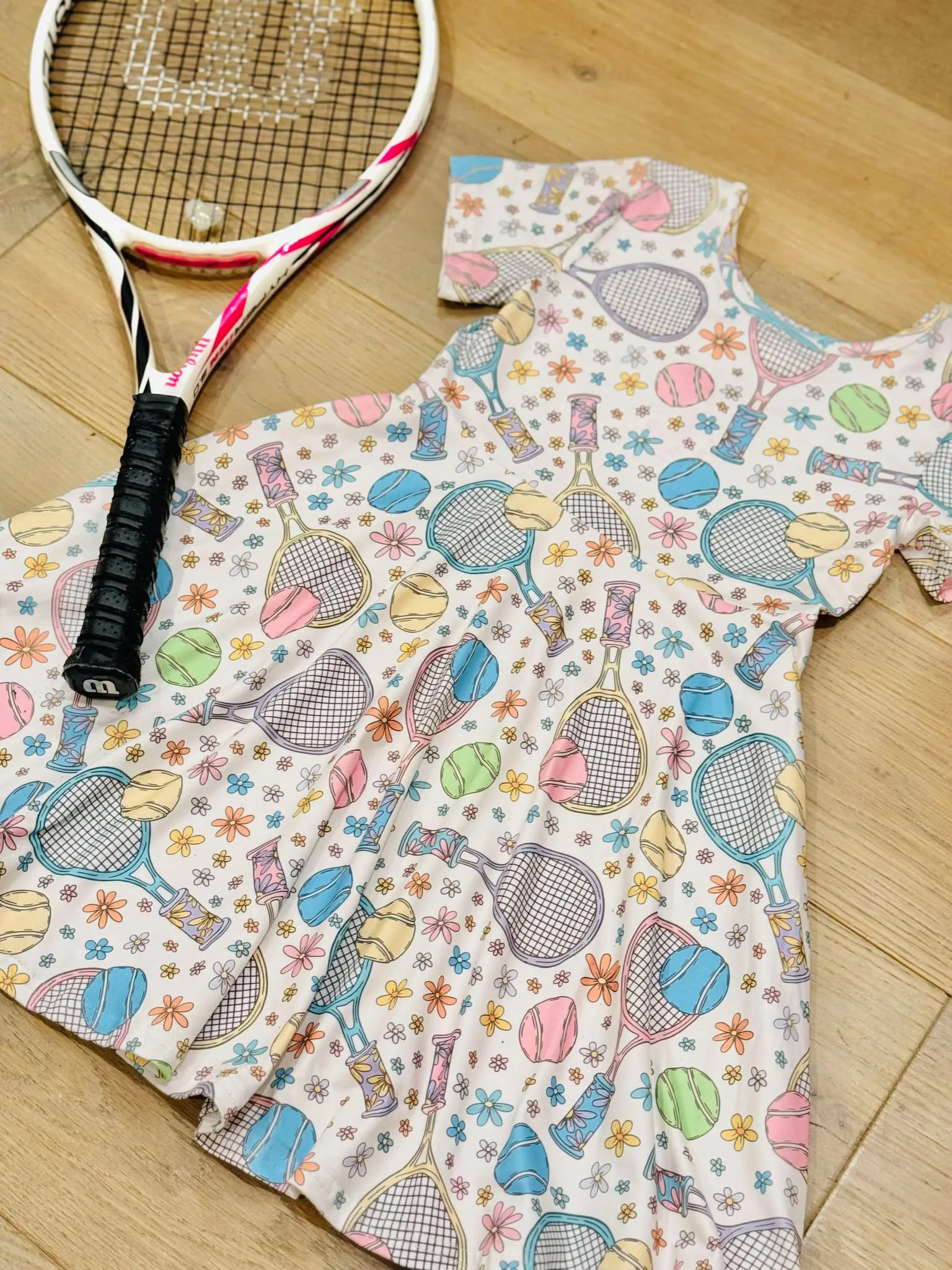 Serving It Tennis Twirl Dress