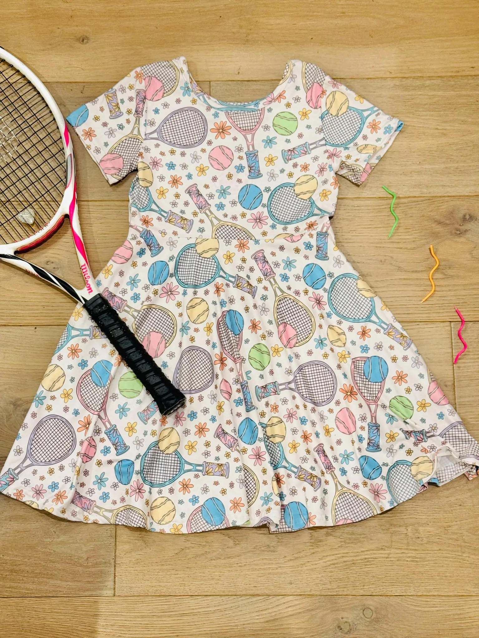 Serving It Tennis Twirl Dress