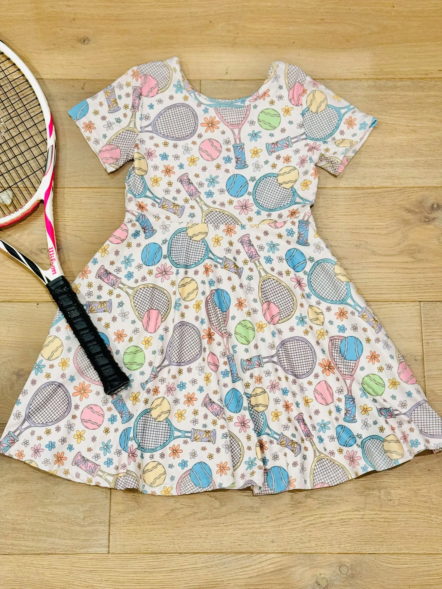 Serving It Tennis Twirl Dress