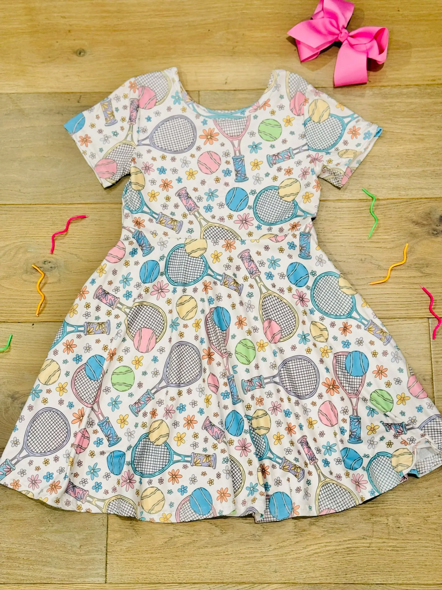 Serving It Tennis Twirl Dress