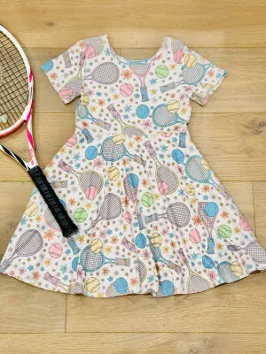 Serving It Tennis Twirl Dress