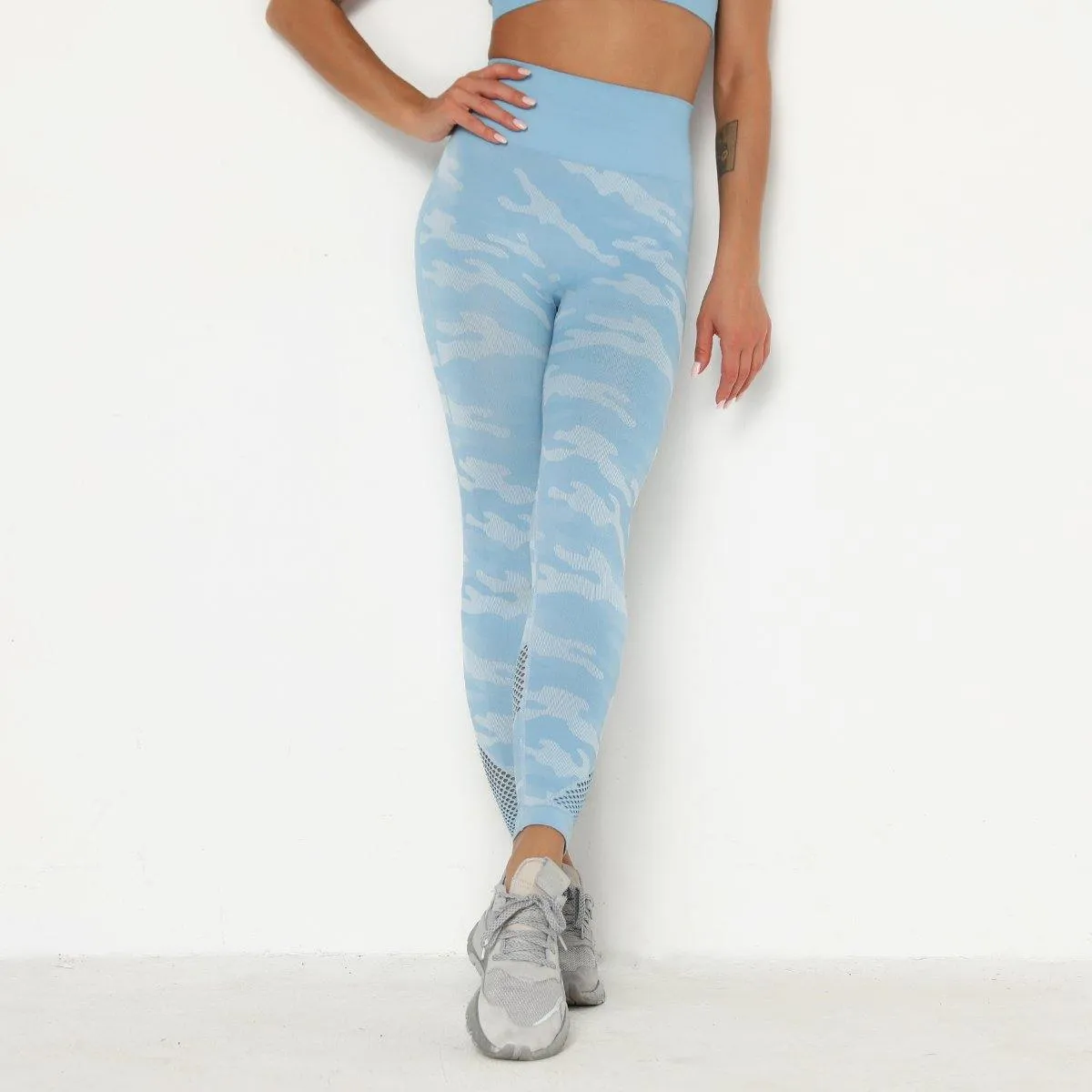 Sky blue Yoga set