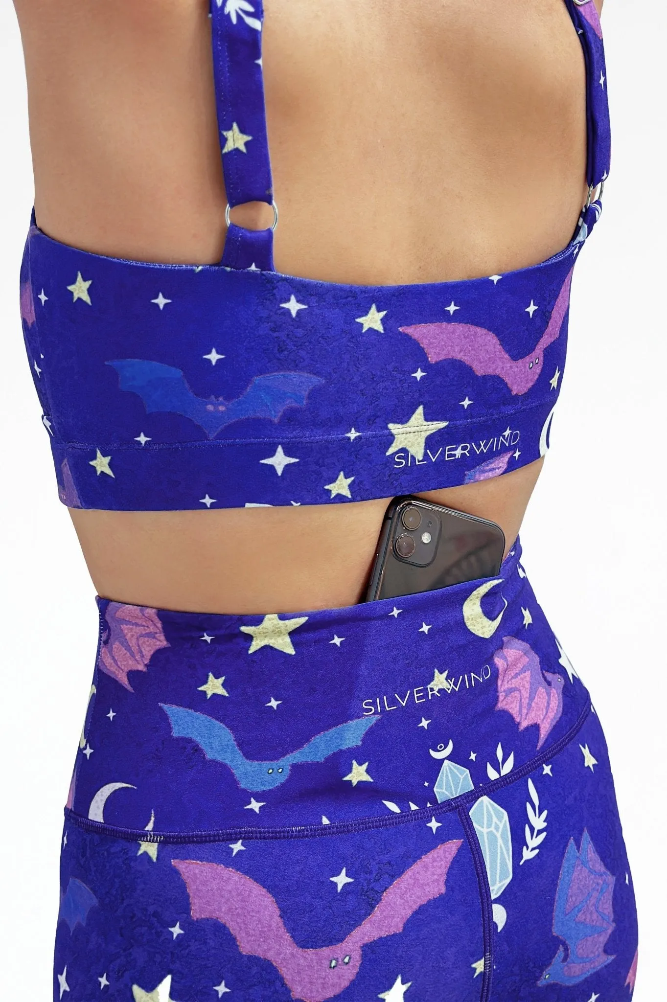 Starry Bat Waltz High-waisted Leggings