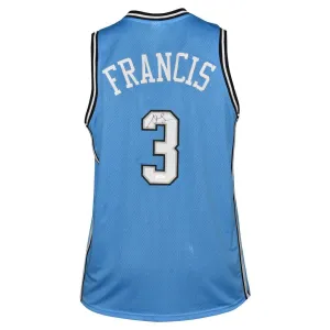 Steve Francis Signed Orlando Pro Blue Basketball Jersey (JSA)