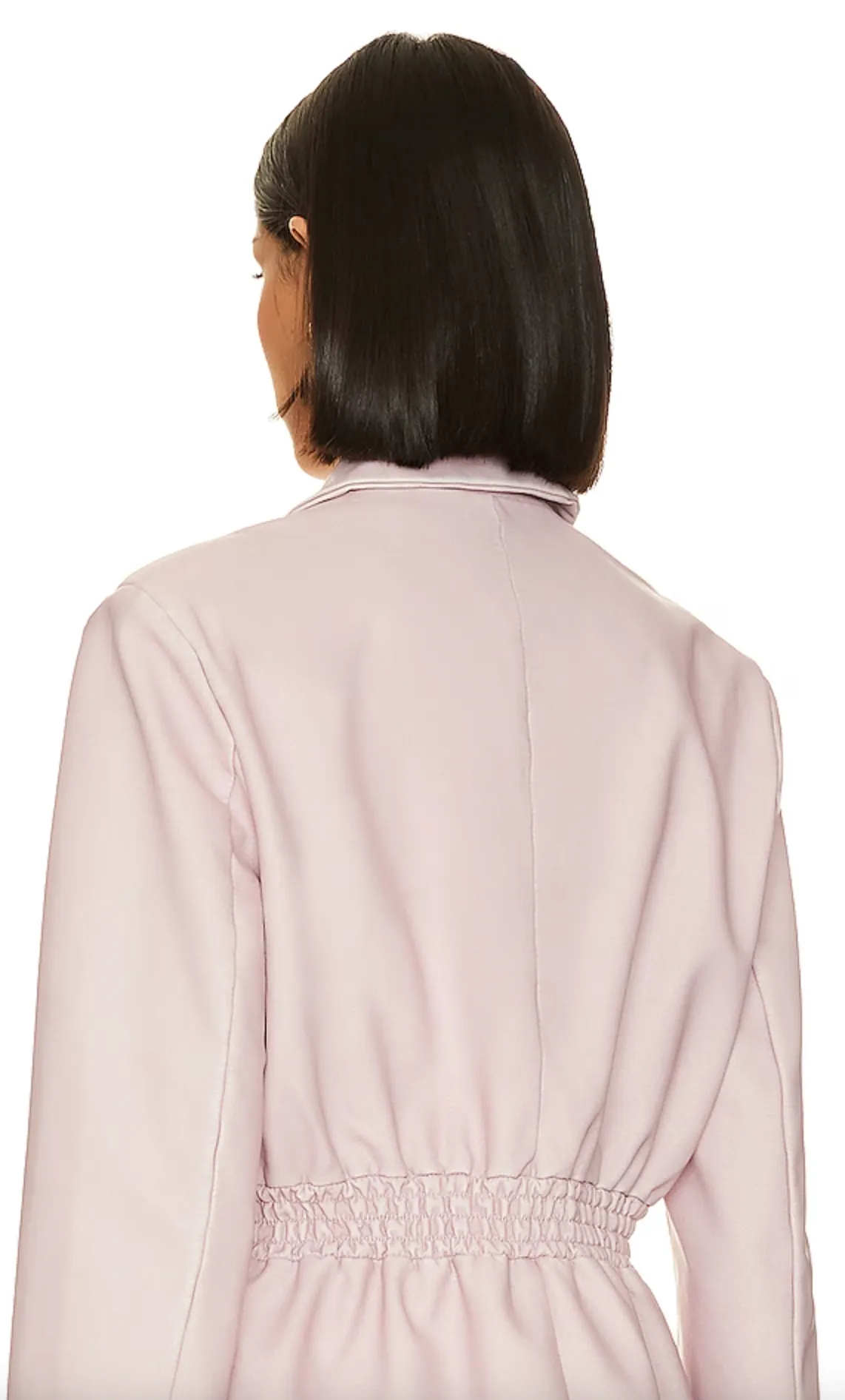 Steve Madden Friday Faux Leather Blazer