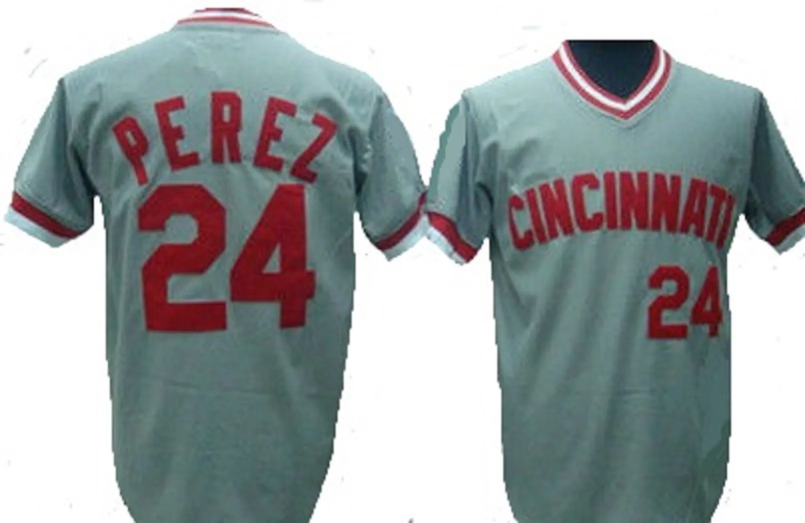 Tony Perez Cincinnati Reds Away Throwback Baseball Jersey