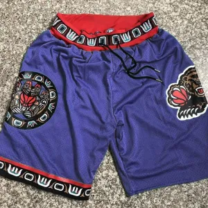Trendy cartoon print sports shorts