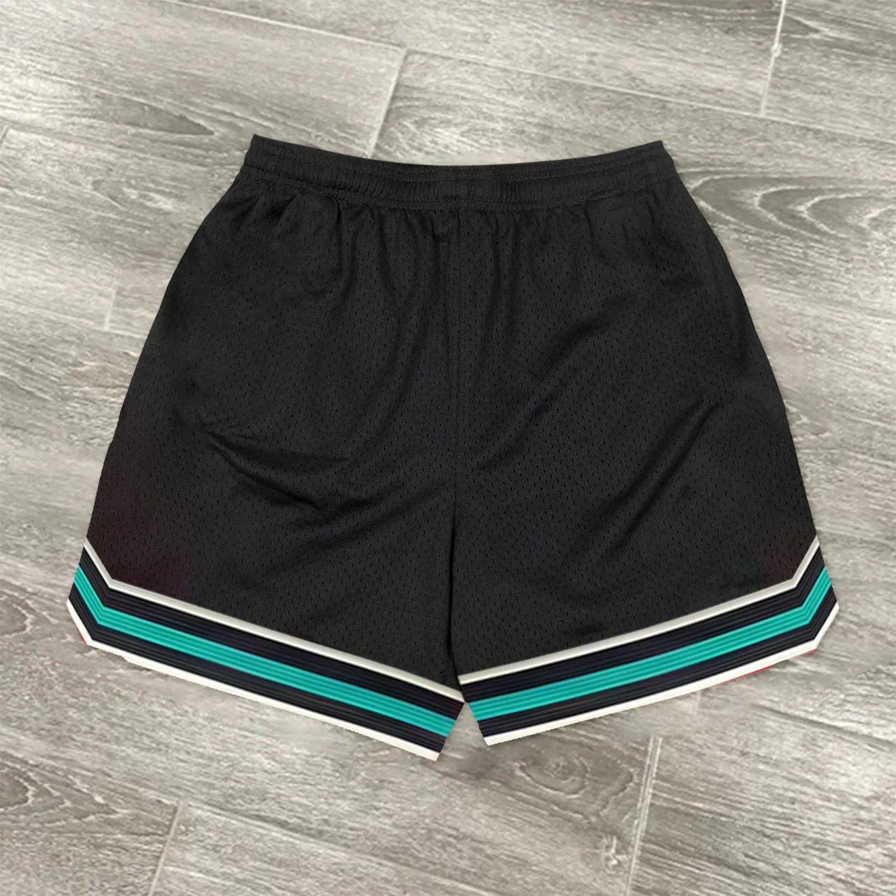 Trendy Print Sports Mesh Shorts