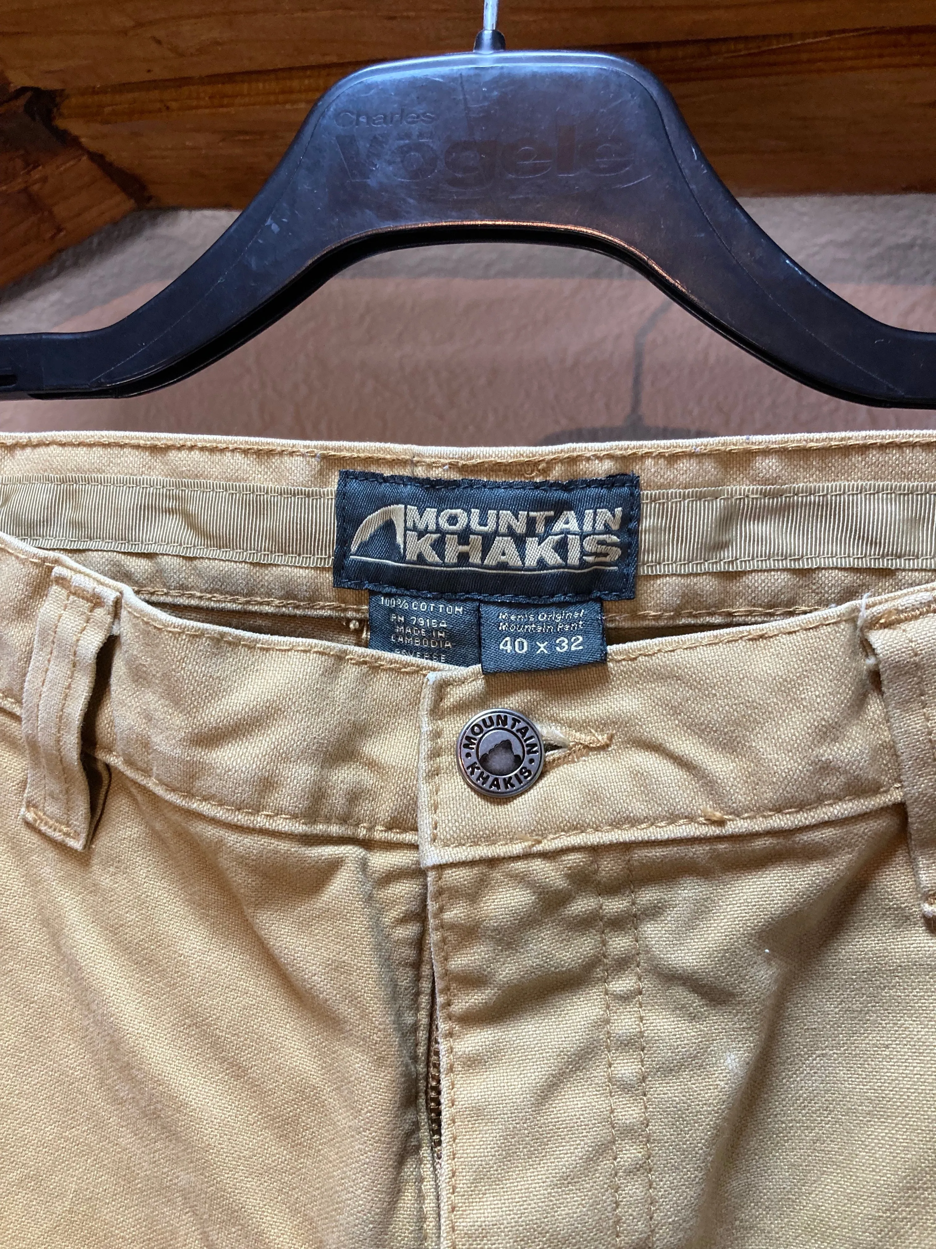Trousers, Mountain Khaki, MEN'S MOUNTAIN PANT, Khaki, Size 40 / 32 US