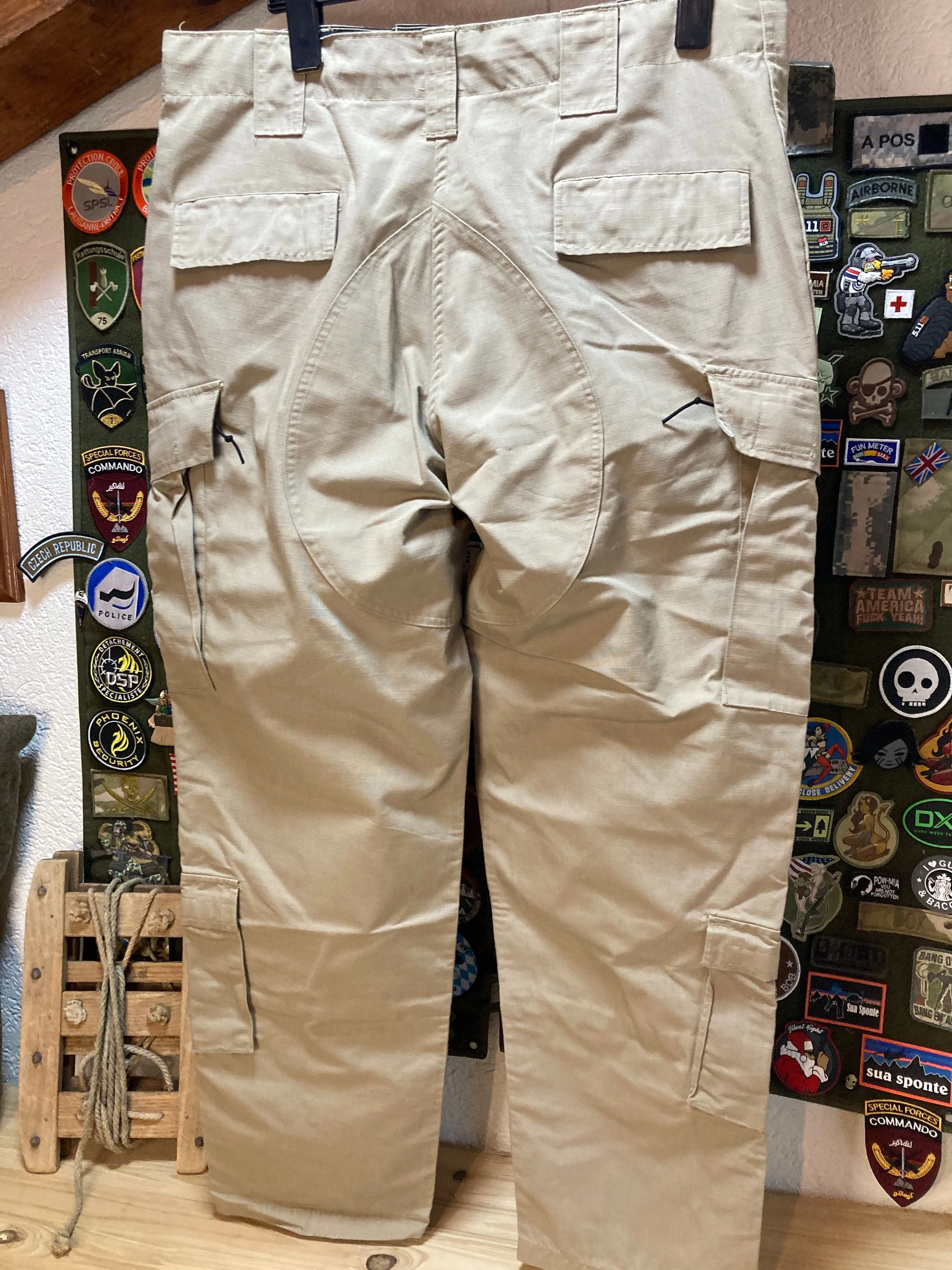 Trousers, Propper Brand, Poly/Cotton Khaki Size 38 US