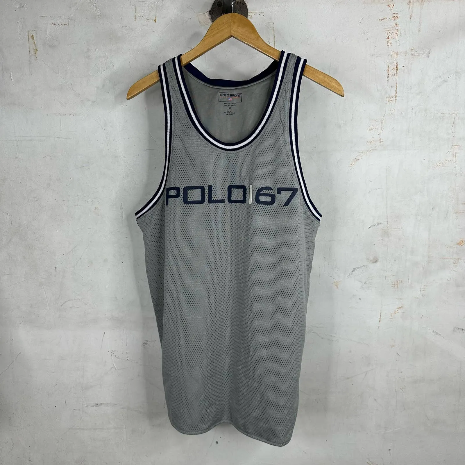 Vintage Polo Basketball Jersey