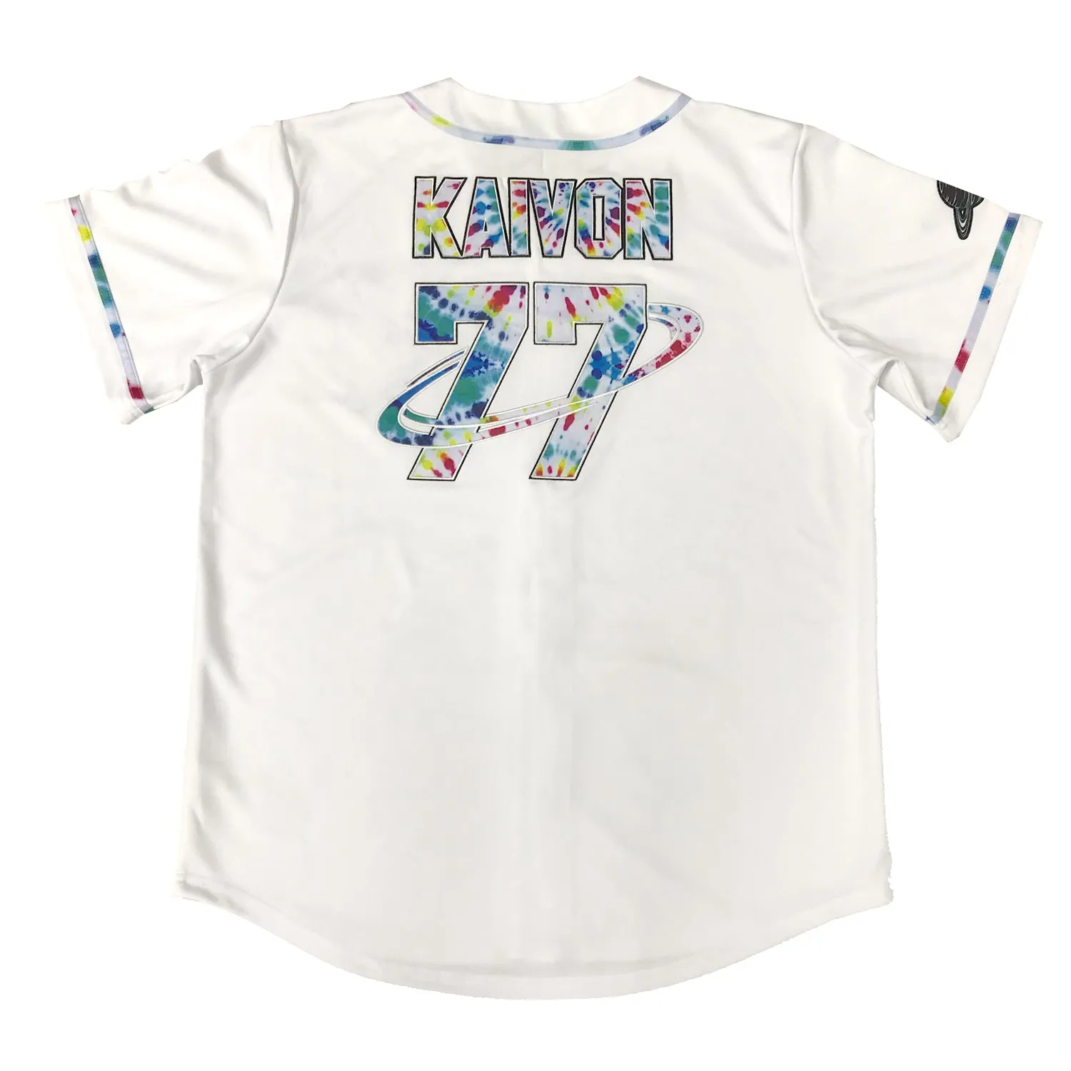 White Tie-Dye Classic Kaivon Jersey