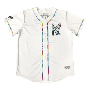 White Tie-Dye Classic Kaivon Jersey
