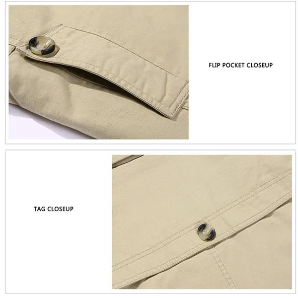 Winter Velvet Plus Thick Warm Military Style Outdoor Jacket Slim Fit Men Parkas Coat
