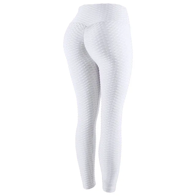 Wjczt Seamless High-Waist Leggings Women Stretch Fitness Leggings Breathable Peach Hip Quick-Drying Running Leggings