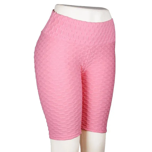 Wjczt Seamless High-Waist Leggings Women Stretch Fitness Leggings Breathable Peach Hip Quick-Drying Running Leggings