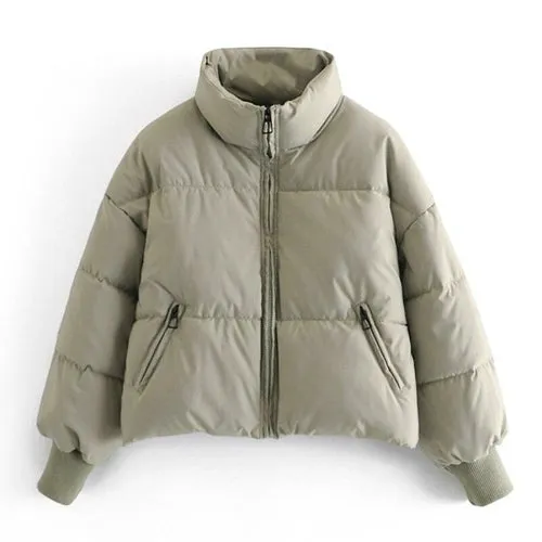 Women Thick Warm Padded Parkas Coats