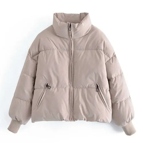 Women Thick Warm Padded Parkas Coats