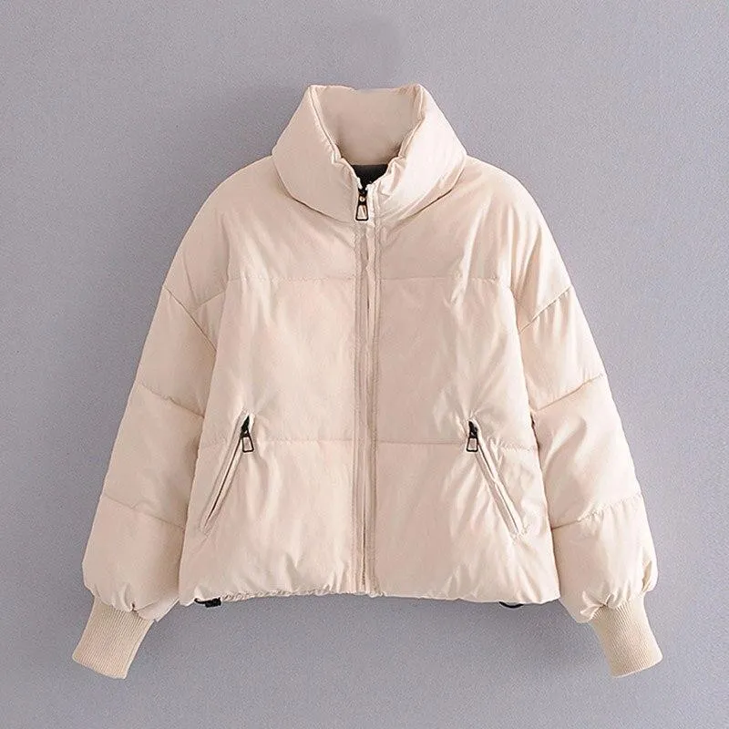 Women Thick Warm Padded Parkas Coats
