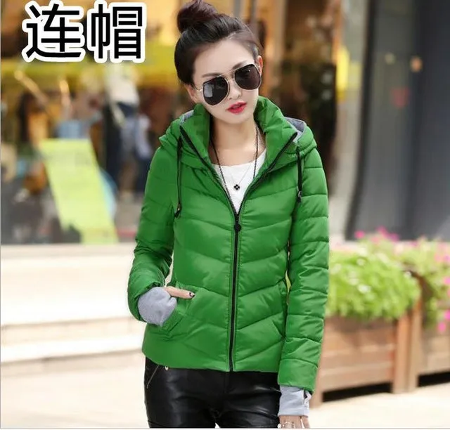 Women Winter Jacket Parka Thicken Outerwear Female Coats Hooded Design Cotton-padded Plus Size Chaqueta Invierno Warm Tops MZ709