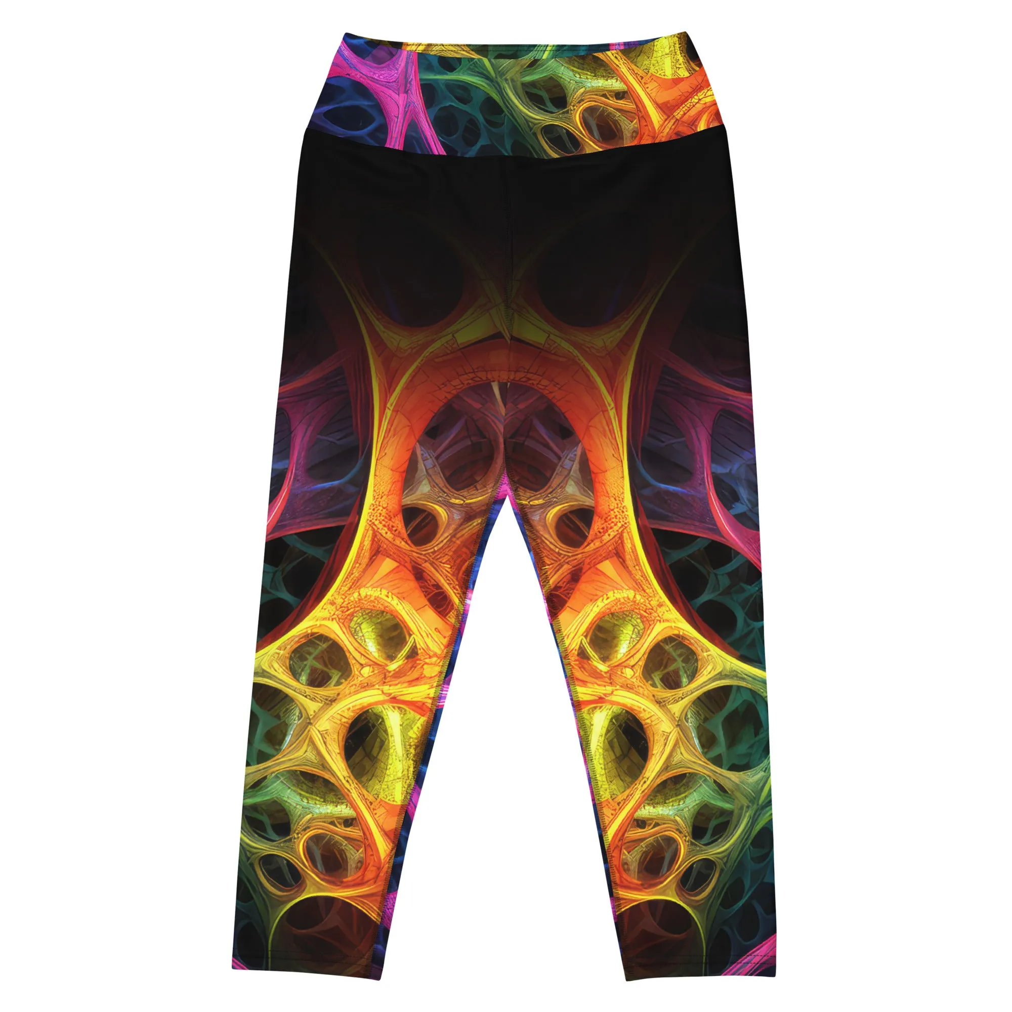 Yoga Capri Leggings Perfect Mesh