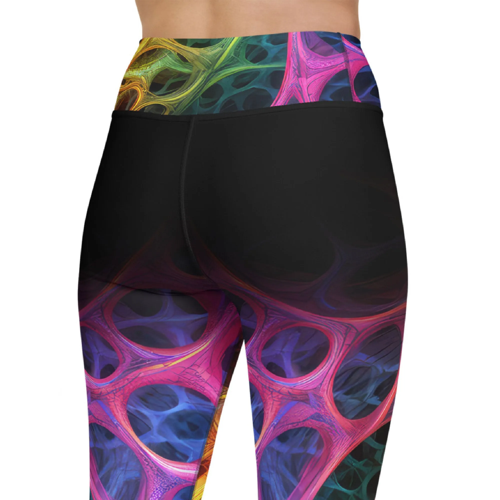 Yoga Capri Leggings Perfect Mesh