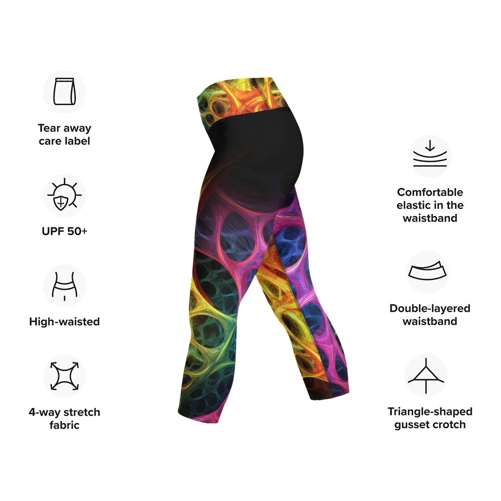 Yoga Capri Leggings Perfect Mesh