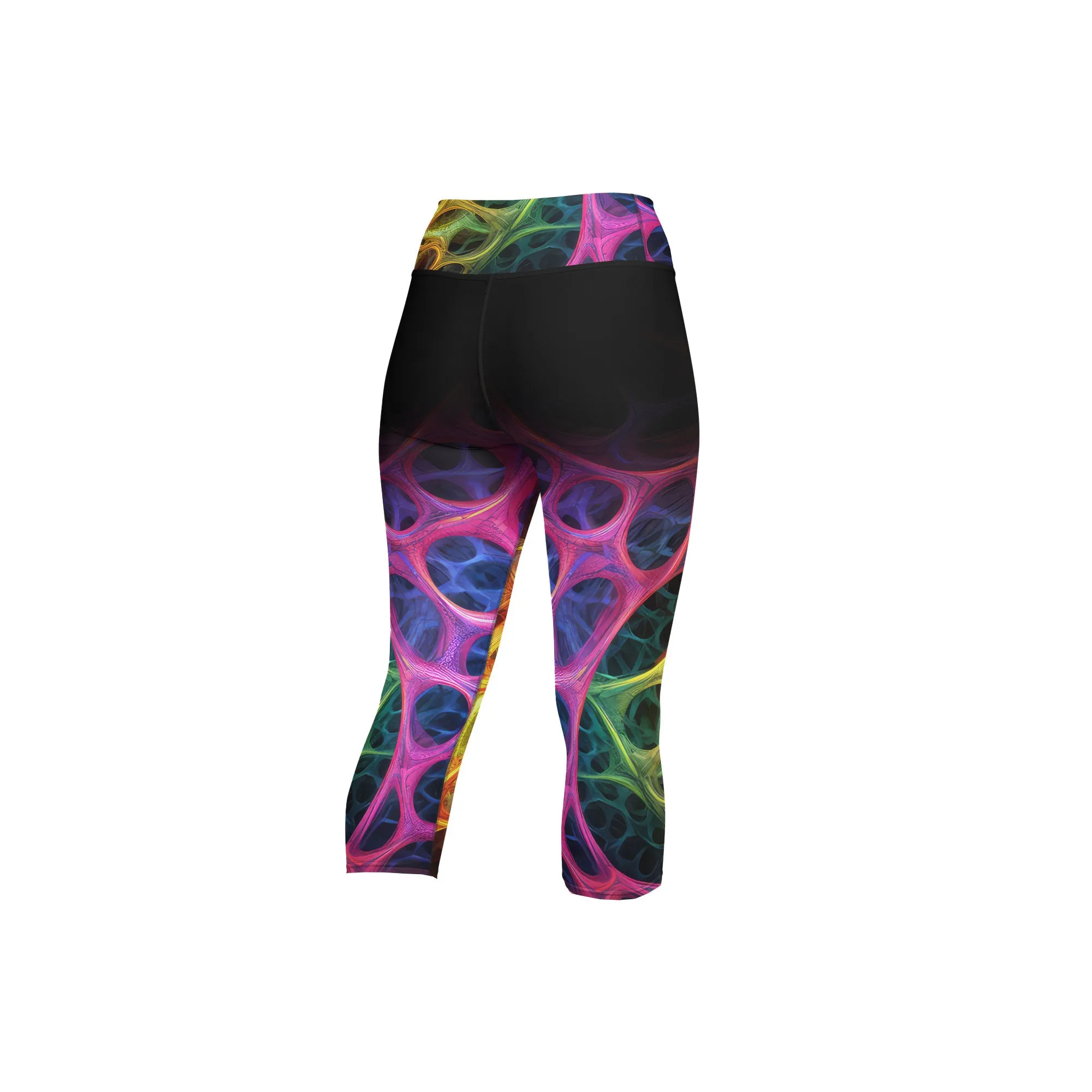 Yoga Capri Leggings Perfect Mesh